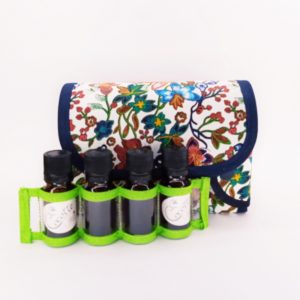 Trousse rangement huiles essentielles.